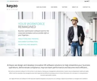 Keyzo.co.uk(Business Optimisation Software) Screenshot