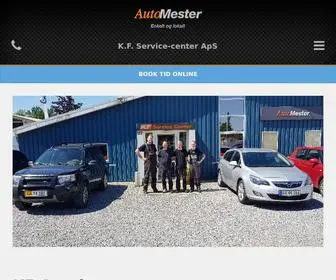 KF-Service.dk(Autoværksted) Screenshot