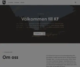 KF-Utbildning.se(Startsida) Screenshot