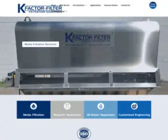 Kfactorfilter.com(K Factor FIlter) Screenshot