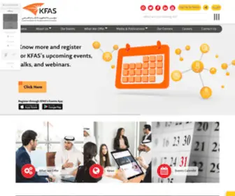 Kfas.org.kw(Kfas) Screenshot