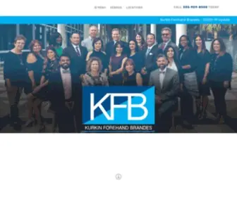 KFB-Law.com(Kurkin Forehand Brandes LLP) Screenshot