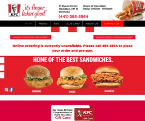 KFC.bm(It's finger lickin' good) Screenshot