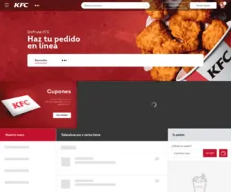 KFcbuenisimo.com(KFC a domicilio) Screenshot