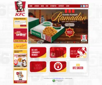 Kfcindonesia.com(KFC Indonesia) Screenshot