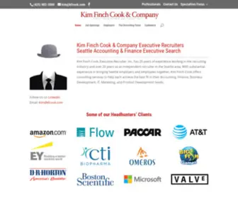 Kfcook.com(Seattle Corporate Search Accounting & Finance Recruiting) Screenshot