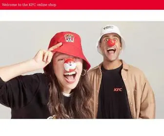 KFCshop.co.uk(KFC Online shop) Screenshot