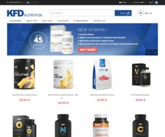 KFD.nu(Odżywki i suplementy diety) Screenshot