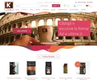 Kfea.ro(Magazin dedicat pasionaților de cafea. Comandă) Screenshot