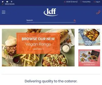 KFF.co.uk(Your local food wholesaler) Screenshot