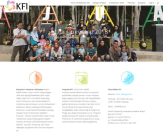 Kfi.or.id(Koperasi Freelancer Indonesia) Screenshot