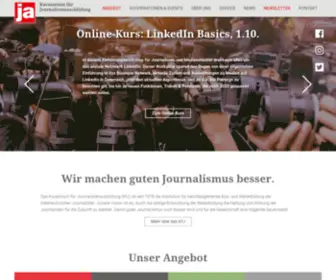 KFJ.at(Wir machen guten Journalismus besser) Screenshot