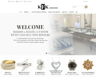 KFK.com(KFK Jewelers) Screenshot