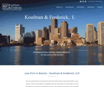 Kflawyers.com(Koufman Law Group) Screenshot