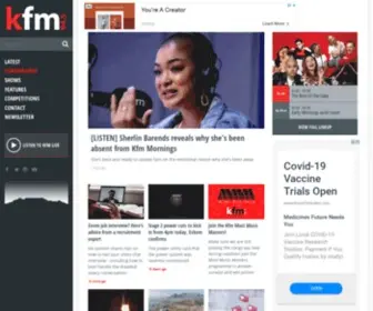 KFM.co.za(Primedia) Screenshot