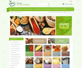 Kfoodtrading.com(KFT) Screenshot