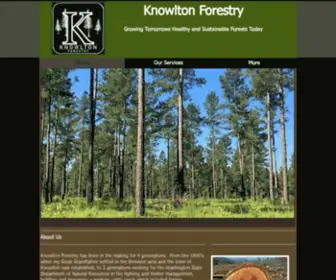 Kforestry.com(Knowlton Forestry) Screenshot