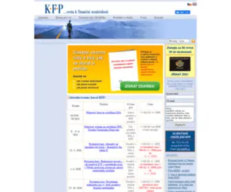 KFP.cz(Cesta k finanÄnĂ­ nezĂĄvislosti) Screenshot