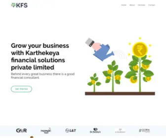 KFsfinancial.com(Karthekeya financial solutions) Screenshot