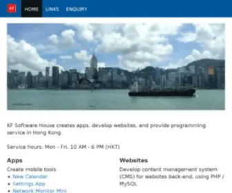 Kfsoft.info(Homepage of KF Software Hosue) Screenshot