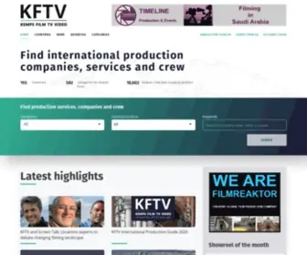 KFTV.com(Film, TV & Commercials Production Companies and Services Directory) Screenshot