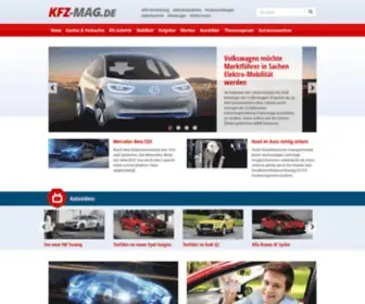 KFZ-Mag.de(Das Portal rund ums Auto) Screenshot