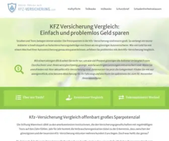 KFZ-Versicherung.com(KFZ Versicherung) Screenshot