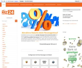 KFzvermittlung24.de(Neuwagen) Screenshot