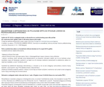 KG-CCI.co.rs(Regionalna privredna komora Kragujevac) Screenshot