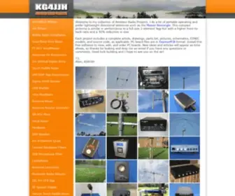 KG4JJH.com(Amateur Radio Projects) Screenshot