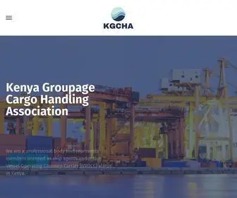 KGcha.com(Kenya Groupage Cargo Handling Association) Screenshot