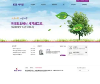 KGchem.co.kr(KG케미칼(주)) Screenshot