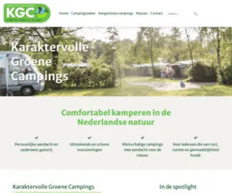 KGC.nl(Karaktervolle Groene Campings) Screenshot