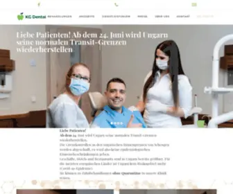 Kgdental.eu(KG dental) Screenshot