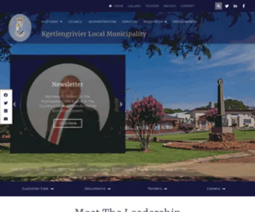 Kgetlengrivier.gov.za(Kgetlengrivier) Screenshot