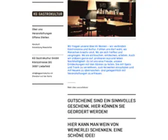 Kggastrokultur.ch(Kggastrokultur) Screenshot