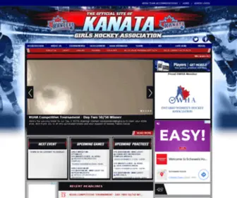 Kgha.ca(Kanata Girls Hockey Association) Screenshot