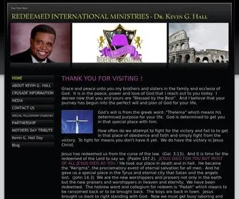 KGhredeemed.com(REDEEMED INTERNATIONAL MINISTRIES) Screenshot