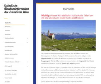 Kgi-Wien.at(Katholische) Screenshot