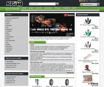 Kgi.dk(Scooter og Motocross reservedele til billige priser) Screenshot