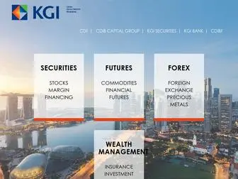 Kgieworld.sg(KGI Securities Singapore) Screenshot