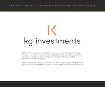 Kginvest.net(KG Investments) Screenshot