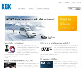 KGK.no(KGK Norge AS) Screenshot