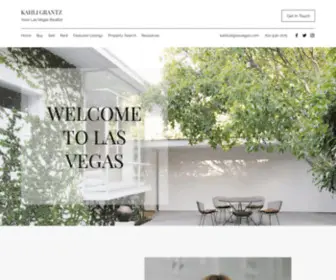 Kglasvegas.com(Real Estate Agent) Screenshot