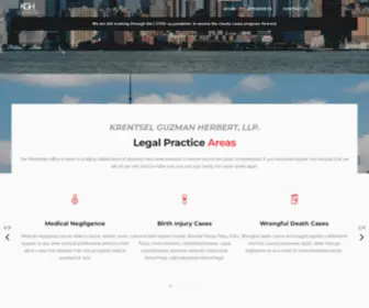 Kglawteam.com(KG Law Group) Screenshot