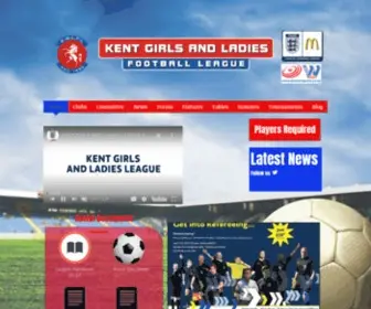 KGLFL.co.uk(Kent-league-site) Screenshot