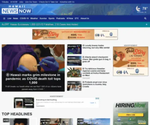 KGMB.com(Hawaii News Now (KGMB/KHNL)) Screenshot