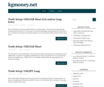 Kgmoney.net(My digital notepad) Screenshot