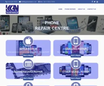 KGNphonerepair.co.uk(Our Phone Repair Centre) Screenshot