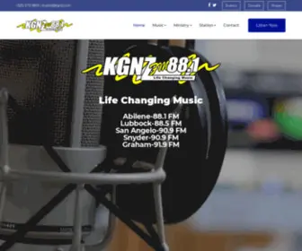 KGNZ.com(KGNZ 88.1) Screenshot